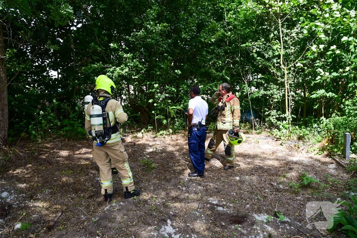 Buitenbrand in de kiem gesmoord
