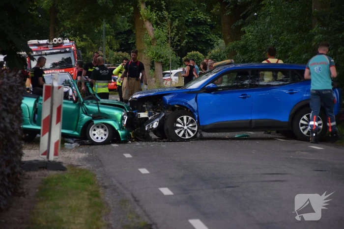 Ernstig gewonde bij aanrijding