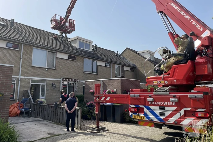 Woning vol rook door brandende airfryer