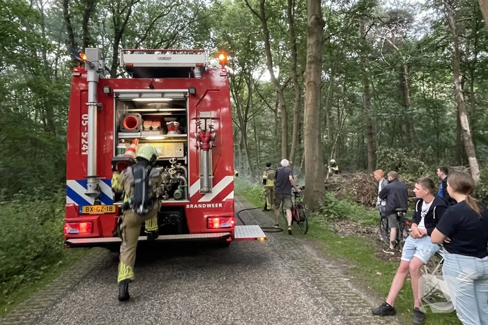Brand in bosschage