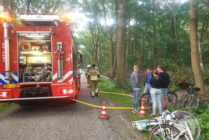 Brand in bosschage