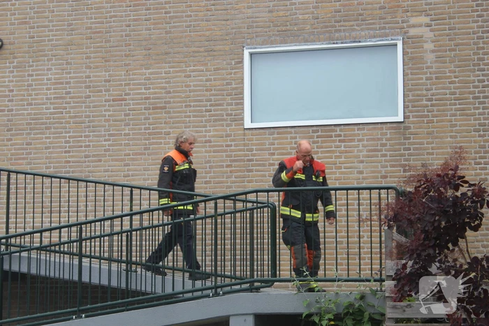 Brandweer doet onderzoek naar gaslucht