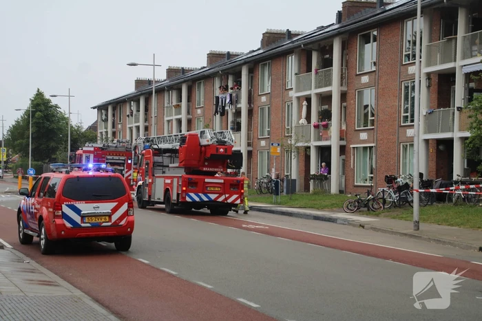 Woningbrand snel onder controle