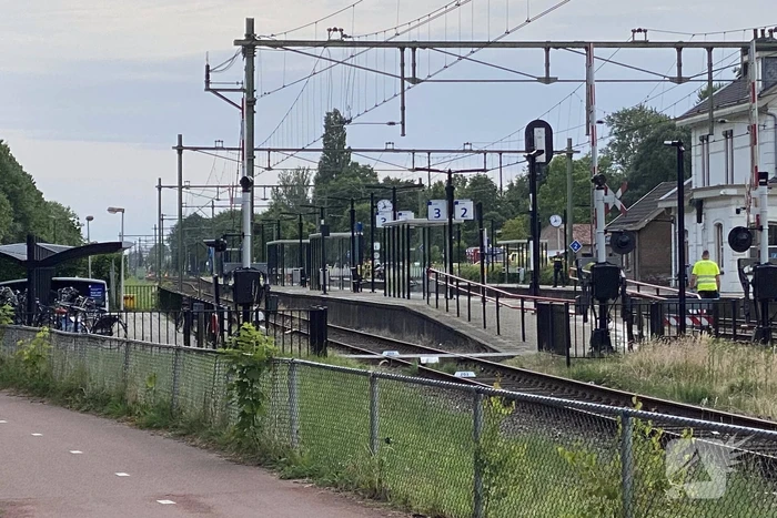 Treinverkeer stilgelegd na ongeval