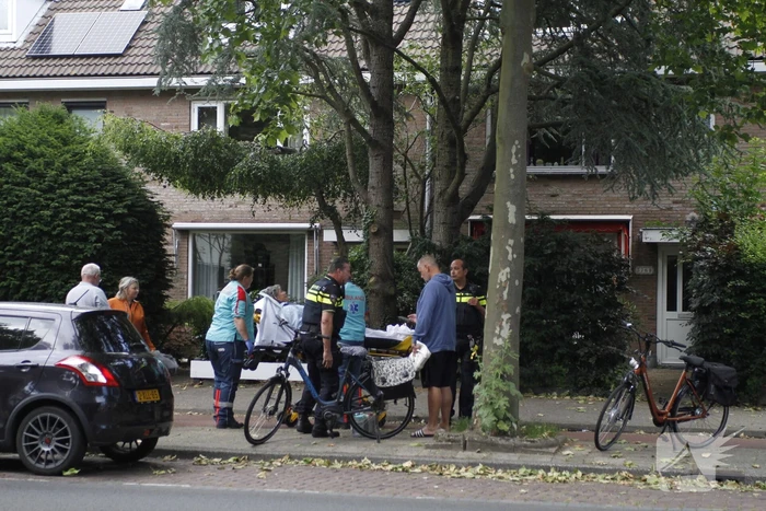 Fietser gewond na val