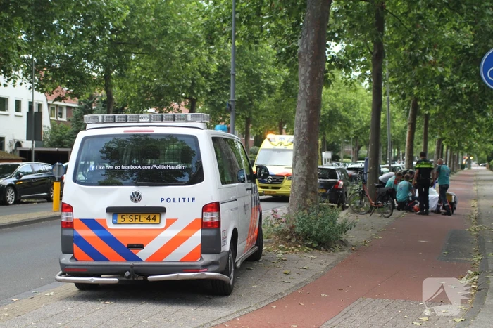Fietser gewond na val