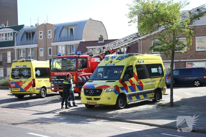 Inzet traumahelikopter op boulevard trekt veel bekijks