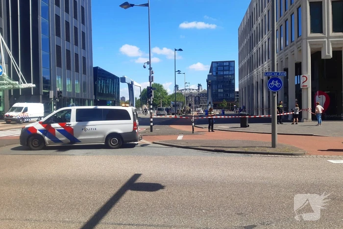 Spoorweghavenbrug afgezet vanwege inzet hulpdiensten