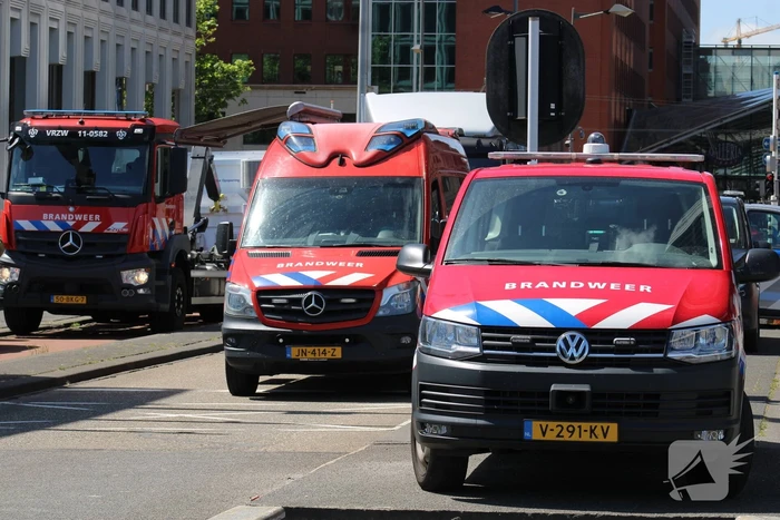 Spoorweghavenbrug afgezet vanwege inzet hulpdiensten
