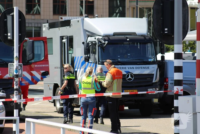 Spoorweghavenbrug afgezet vanwege inzet hulpdiensten
