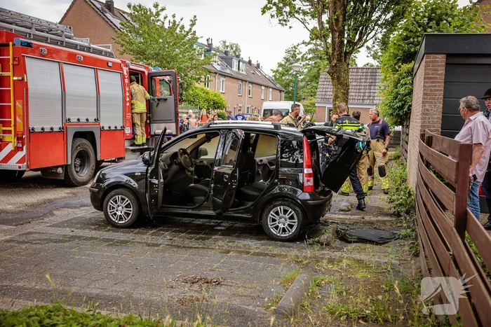 Auto total-loss vanwege brand