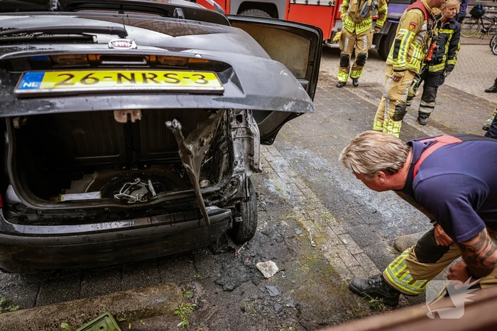 Auto total-loss vanwege brand