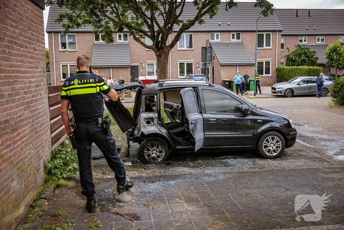Auto total-loss vanwege brand
