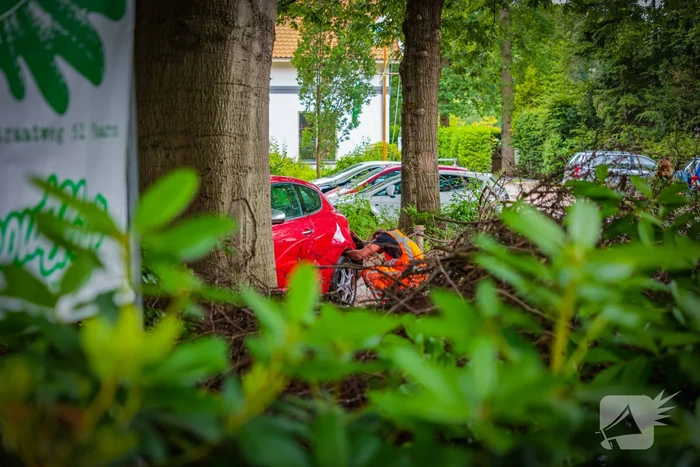 Drie voertuigen beschadigd bij ongeval op parkeerterrein