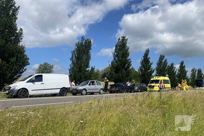 Schade bij kop-staartbotsing