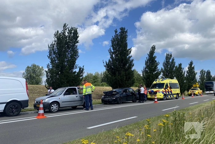 Schade bij kop-staartbotsing