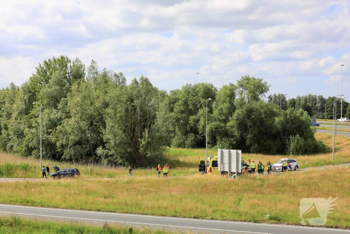 Motorrijder gewond bij ongeval op afrit
