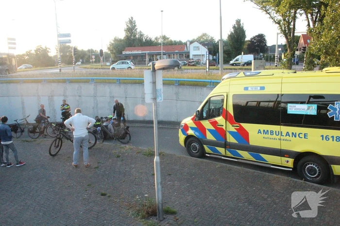 Fietser gewond bij botsing met wielrenner