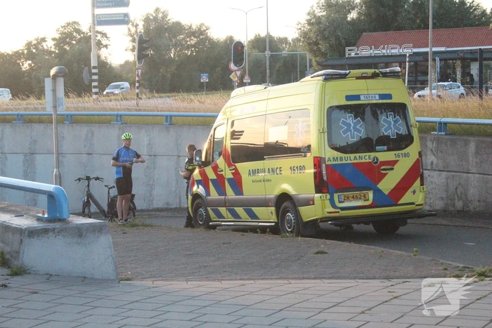 Fietser gewond bij botsing met wielrenner