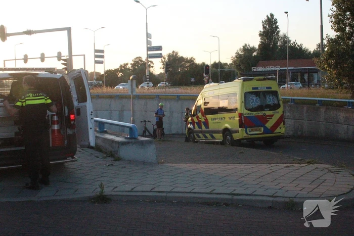 Fietser gewond bij botsing met wielrenner