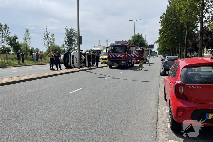 Flinke schade bij verkeersongeval