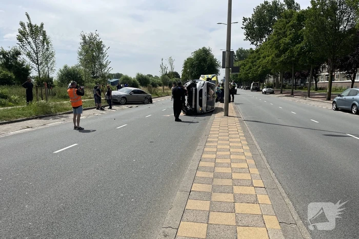 Flinke schade bij verkeersongeval