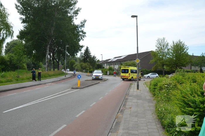 Fietser gewond bij aanrijding met auto
