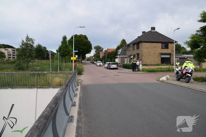 Fietser gewond bij botsing met auto