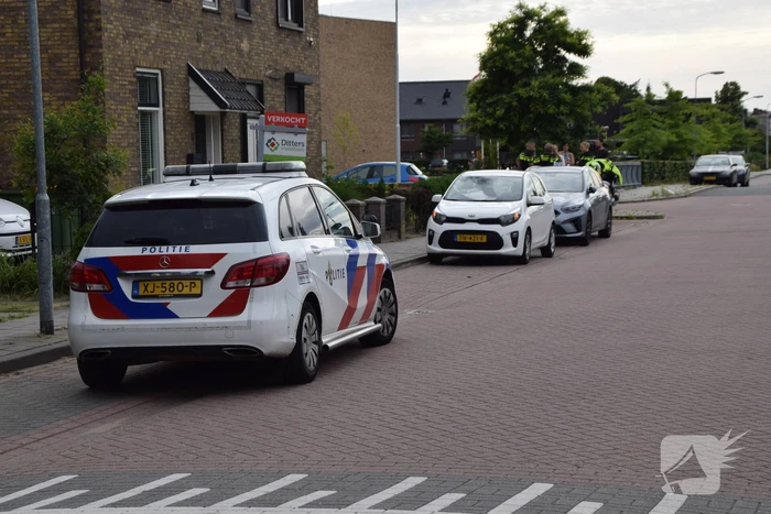 Fietser gewond bij botsing met auto