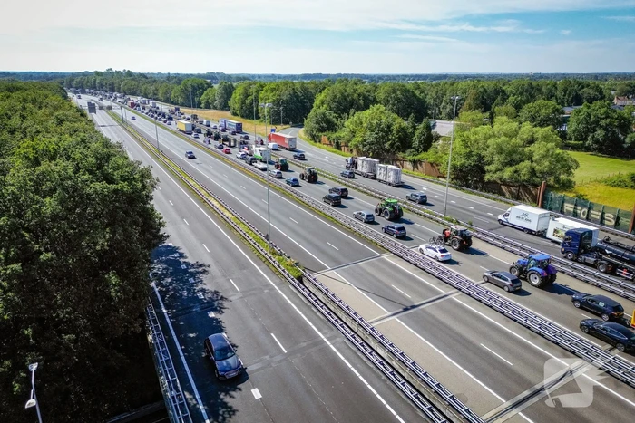 Boeren massaal onderweg naar Stroe