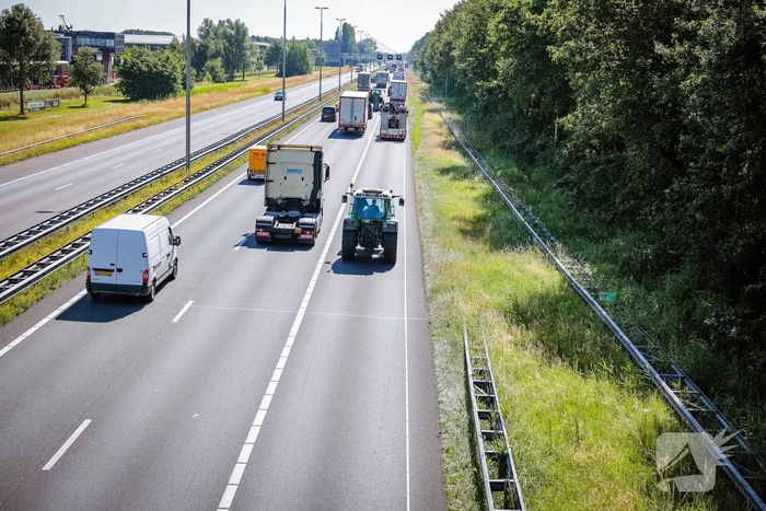 Boeren massaal onderweg naar Stroe
