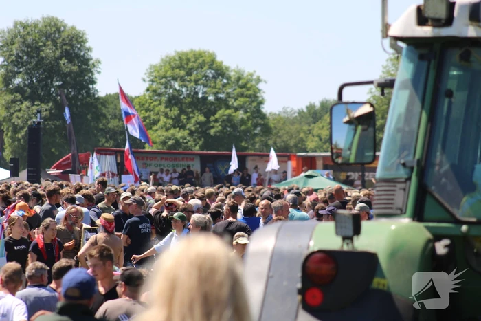 Massale opkomst bij landelijke protestdag agrarische sector