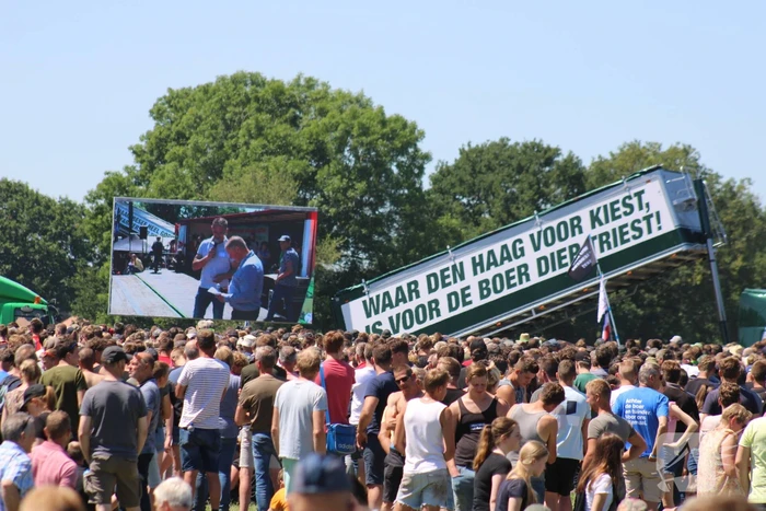 Massale opkomst bij landelijke protestdag agrarische sector