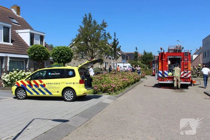 Woning vol rook door vergeten pan