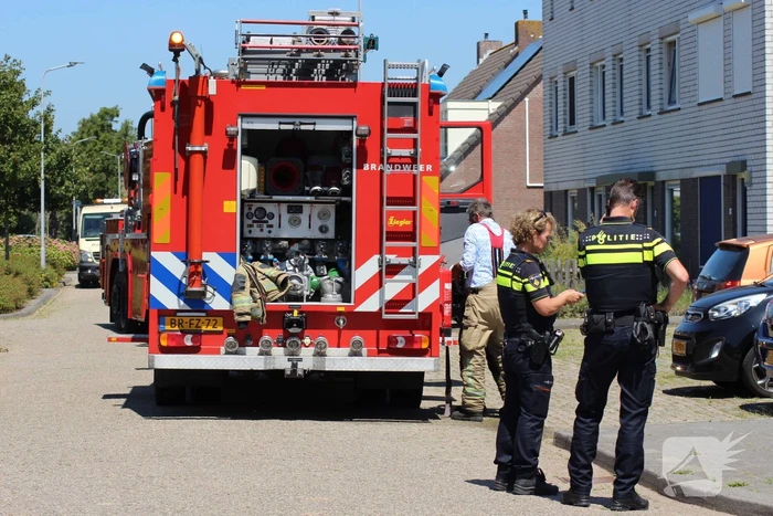 Woning vol rook door vergeten pan