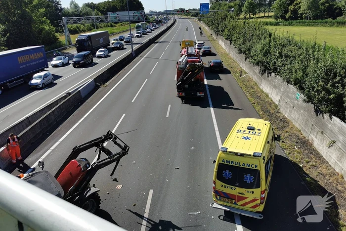ongeval rijksweg a12 ede