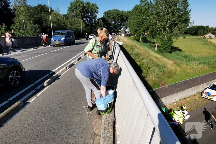 Snelweg afgesloten na ongeval met tractor