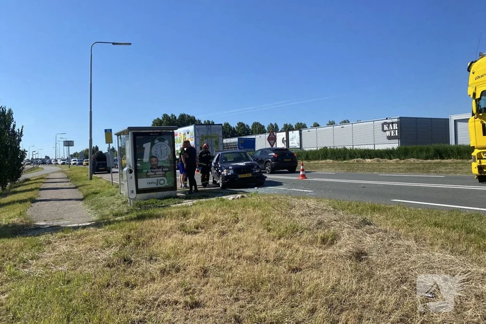Flinke kop-staartbotsing