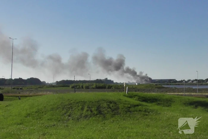 Opnieuw brand in leegstaande loods