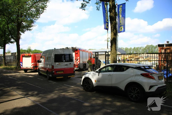 Gasleiding geraakt bij sloopwerkzaamheden