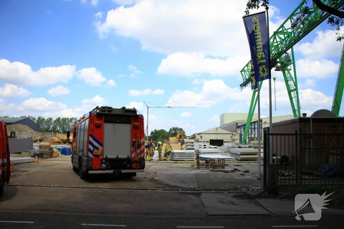 Gasleiding geraakt bij sloopwerkzaamheden