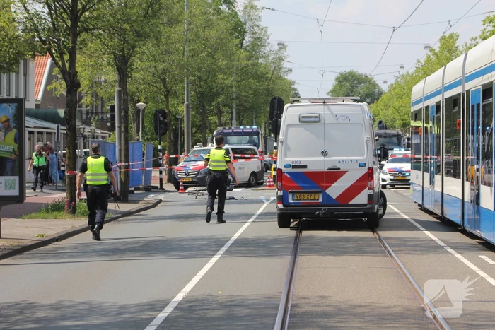 Fietser zwaargewond bij aanrijding