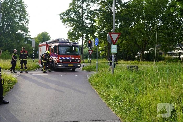 Brand in elektrakast