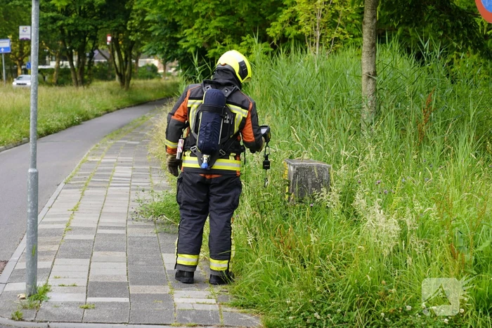 Brand in elektrakast