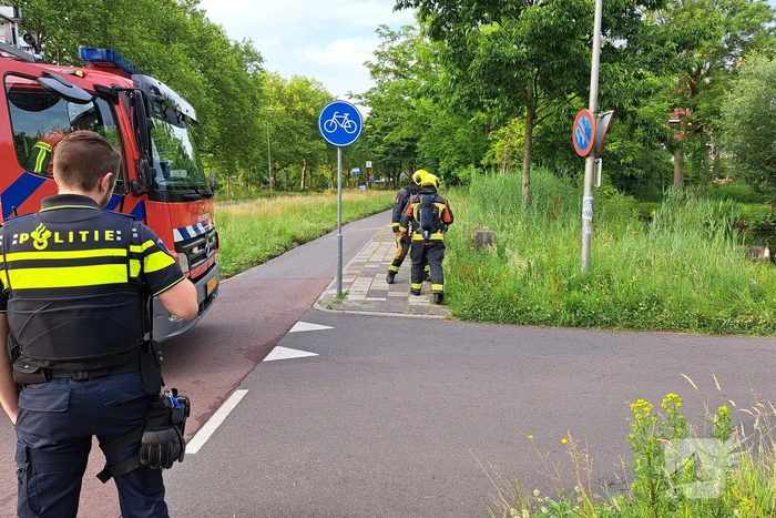 Brand in elektrakast
