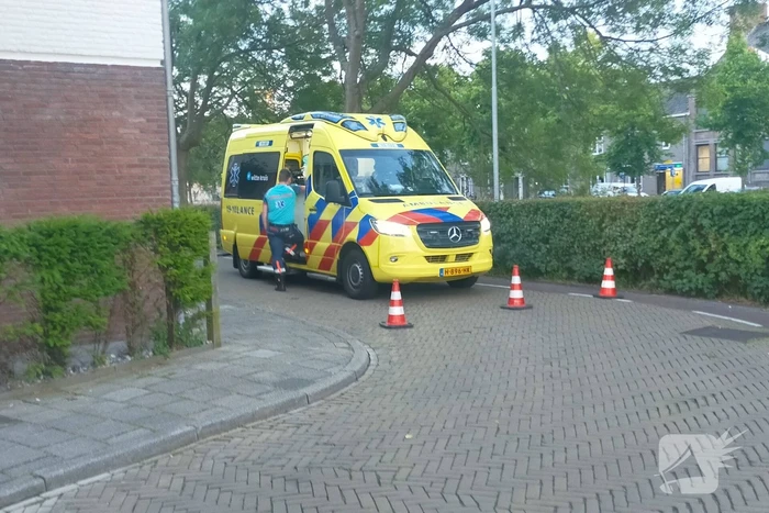 Brandweerinzet door pan op het vuur