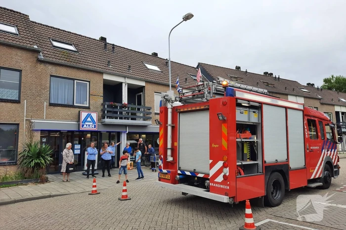 Supermarkt Aldi ontruimd vanwege koolstofmonoxide