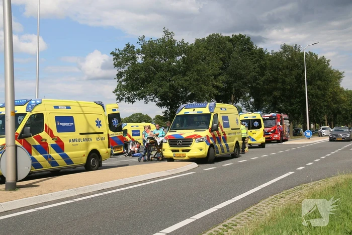 Meerdere gewonden bij ernstig ongeval