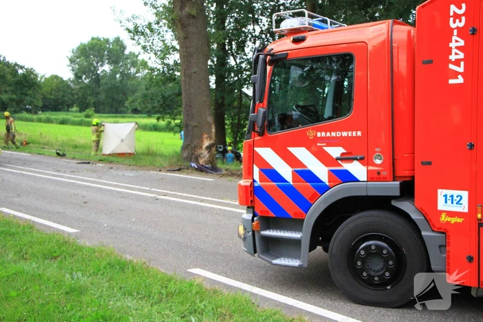 Persoon overleden na eenzijdig ongeval