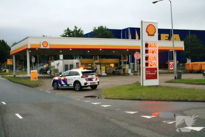 Gewapende overval op tankstation